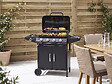 HABITAT ET JARDIN - Barbecue gaz "Festa 5" - 5 brûleurs dont 1 latéral - 12.9 Kw- Noir - vignette