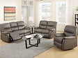 HABITAT ET JARDIN - Canapé relax "Lincoln" - 197 x 89 x 103 cm - 3 places - Noir - vignette