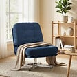 HOMCOM - Fauteuil lounge design Chesterfield capitonné pivotant - vignette