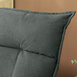 HOMCOM - Fauteuil relax pivotant inclinaison réglable 5 niv. épais garnissage velours microfibre anthracite - vignette