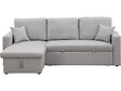 HABITAT ET JARDIN - Canapé d'angle convertible/ réversible avec coffre "Alain" - 3 places - Taupe - vignette