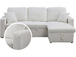 HABITAT ET JARDIN - Canapé d'angle convertible/ réversible avec coffre "Alain" - 3 places - Taupe - vignette