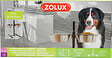 ZOLUX - Support réglable avec 2 bols pour chien - 2.5L - vignette
