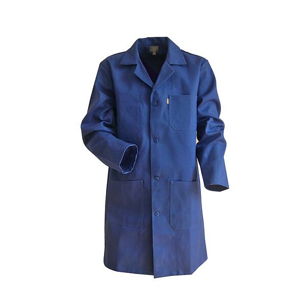 LMA - Blouse de travail coton - Limeur - Bleu - 240 g/m² - large