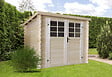 SOLID - Abri de jardin en bois  - L.238xl.238xH.192cm - vignette