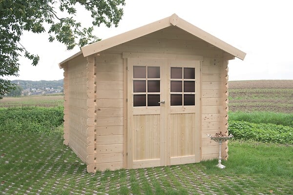 SOLID - Abri de jardin Nimes - Autoclavé - Bois - 7,62m2 - large