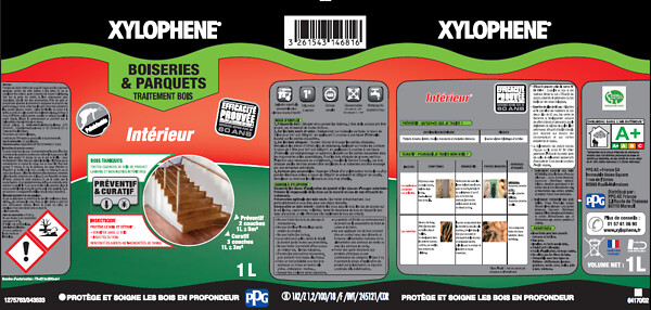 XYLOPHENE - Traitement boiseries-parquet Pot 1l expertise 60 ans - large