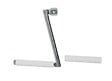 PROTECTA - Manivelle pour tringle ronde 12mm métal Chrome - vignette