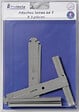 PROTECTA - Attache lames en T 140mm pour volet roulant - Lot de 3 - vignette
