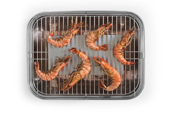 BARBECOOK - Barbecue nomade - Carlo Urban - Gris - 6 pers. - large