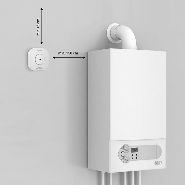 SMARTWARES - Détecteur de monoxyde de carbone connecté - large