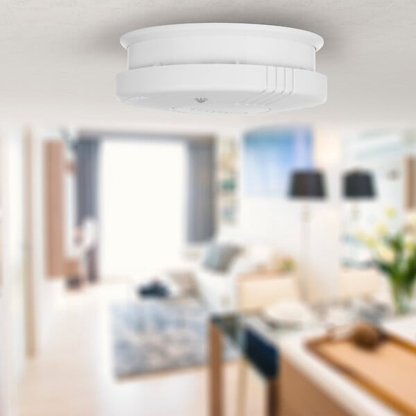 SMARTWARES - Détecteur de fumée pile 5 ans certifié NF - large