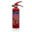 SMARTWARES - Extincteur à poudre 1kg - Acier - Classes ABC - Rouge - vignette