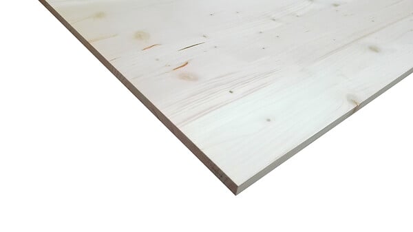 GTS WOOD - Tablette bois massif sapin - L.200xl.30xEp.1,8cm - large