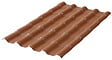SEDPA - Plaque de couverture - Imitation tuile - PVC - 222x75cm - vignette