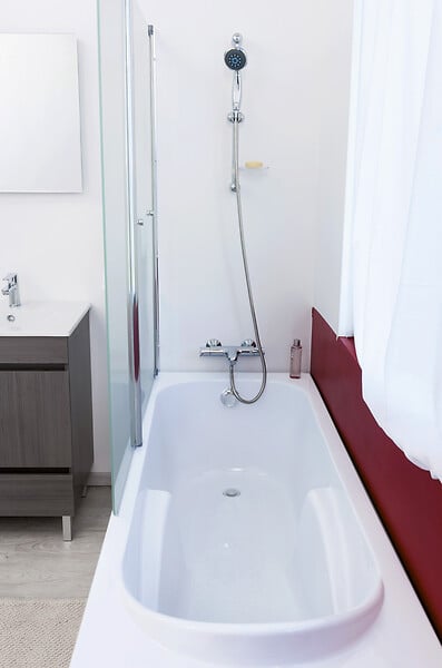 ONDEE - Baignoire acrylique 170x80 blanc - large