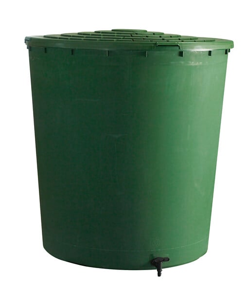 FITT - Cuve à eau cylindrique 350L verte - large