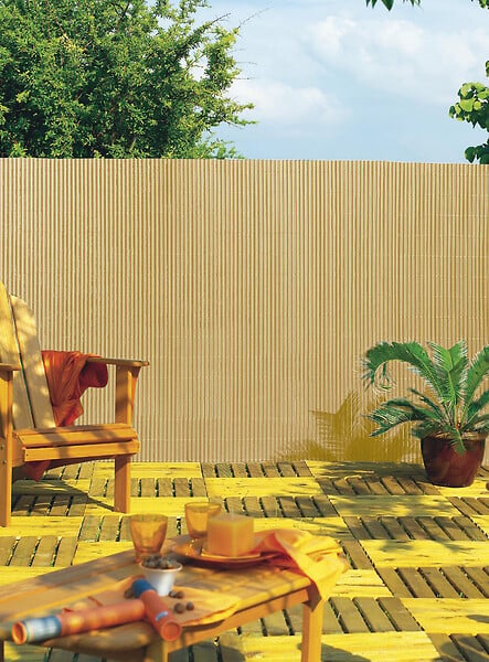 NORTENE - Canisse brise-vue PVC Plasticane - Vert - 1x3m - large