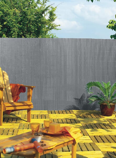 NORTENE - Canisse brise-vue PVC Plasticane - Vert - 1x3m - large