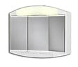 MP GLASS - Armoire de toilette lumineuse - 3 portes - P15.5xl59xH49cm - vignette