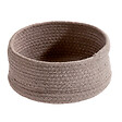 MSV - Spirella Panier de rangement TOBAGO Beige 17x9cm - vignette