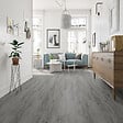 SMARTFLOOR - Lames PVC Munich - Chêne gris clair - L.1221xl.180xEp.5mm - vignette
