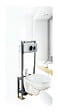 MODE DE VIE - Pack WC suspendu et autoportant - Céramique - Blanc - vignette