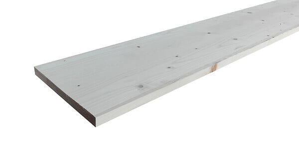 GTS WOOD - Tablette bois massif sapin - L.200xl.30xEp.1,8cm - large