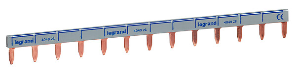 LEGRAND - Peigne alimentation horizontale HX3-pour Uni et Uni+neutre -13modules - large