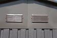 CHALET & JARDIN - Abri métal Aspect Bois Vieilli - Gris - L.282xP.193xH.222cm - vignette