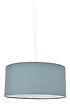 COREP - Suspension cylindrique - Toile coton - Pétrole - D28xH19cm - vignette
