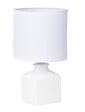 COREP - Lampe de table céramique mate Ida - Blanc - E14 40W - vignette