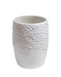 MSV - Verre à dents Cosy - Porcelaine - Blanc mat - 10,2cm - vignette