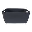 MSV - Panier rangement polypropylène STORE S Gris 19,8x15cm - vignette