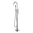LT AQUA + - Mitigeur bain douche STYL - Laiton chromé - Baignoire îlot - vignette