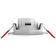XANLITE - Pack 3 spots LED intégrés encastrables orientables, 5,6W chacun, équivalent 50W, 345 lm, angle 36°, blanc neutre, 4000K, classe énergétique A+, 6 anneaux interchangeables blanc et silver Fournissez vo - vignette