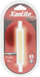 XANLITE - Ampoule LED crayon R7S - Aluminium - Blanc chaud 2700K - 8W - vignette