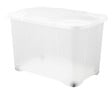 COTEKA - Boîte de rangement Clip'Box coloris natuel de 60L - vignette