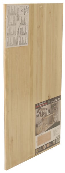 ASTIGARRAGA KIT LINE - Plateau pin massif 120x60cm épaisseur 18mm - large