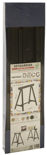 ASTIGARRAGA KIT LINE - Tréteau Deco pin noir - large