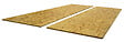 SWISSKRONO - Dalle OSB1 agencement - 3 plis épicéa - L.205xl.67,5 - Ep.15mm - vignette