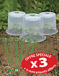 MODULO - Cloche Modul'o 35 avec 6 piquets miniature offerts - Lot de 3 - vignette