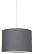 COREP - Suspension cylindrique coton - Ardoise - D28cm H19cm - vignette