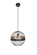 COREP - Suspension globe Raw - Noir mat et bronze - vignette
