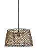COREP - Suspension dôme métal rotin - 36cm - E27 - vignette