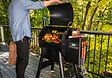 MARQUIER - Barbecue pellets connecté Pro 575 fonte émaillée - 10,5kW - 104x69x135 - vignette