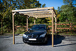 HABRITA - Carport en bois - 15m² - L.302xP.497cm - vignette