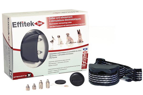 DYNAVET - Collier anti aboiement pour chien à partir de 4kg - large