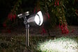 SMARTSOLAR - Spot solaire à piquer Mega 10 lumens - Acier inoxydable - 33x17.5CM - vignette