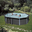 GRE - Piscine composite ovale Avant-Garde - L.524xl.386xH.124cm - vignette